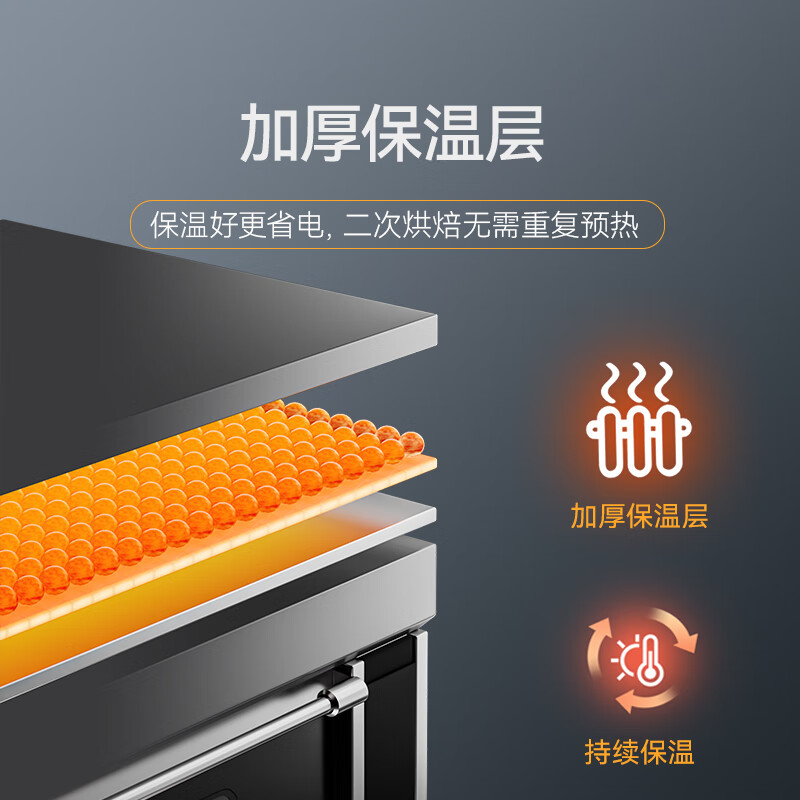 快三导师带计划赚钱豪华款两层两盘智能控温上下独立烤箱6.4KW