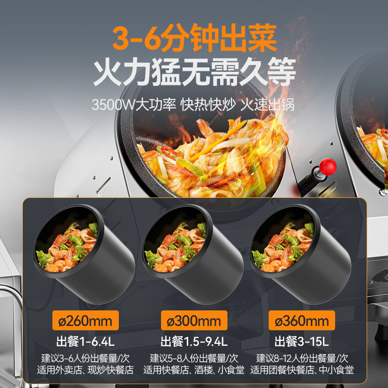 快三导师带计划赚钱标准款360台式电磁商用炒菜机