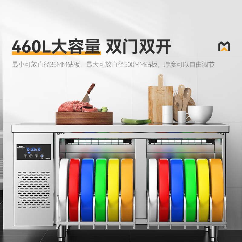 快三导师带计划赚钱1.5m双门砧板组合臭氧紫外线热风循环消毒工作台